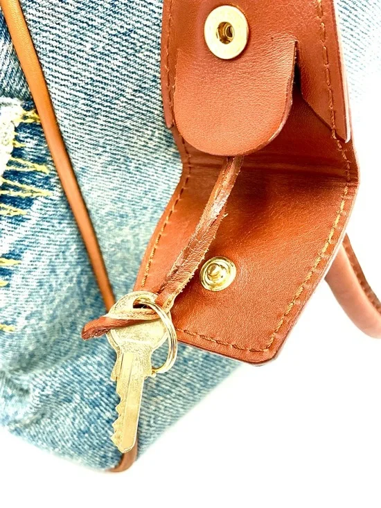 Dolce & Gabbana Light Blue Denim Shoulder Bag #1153 - Picture 5 of 10